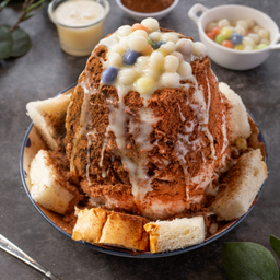 ปังเย็นนมสดภูเขาไฟ.