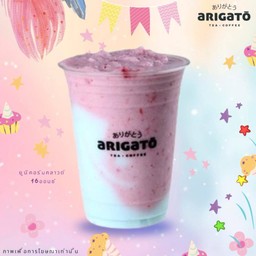 ยูนิคอร์ครีมสตรอเบอรีสมูทตี้ 16ออนซ์