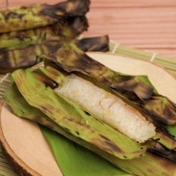 ข้าวเหนียวย่างไส้มัน