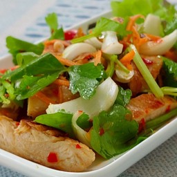 ยำไก่ย่าง