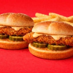 Bird Buns - Chicken Tenders on Burger Buns Sukhumvit