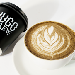 Hot Hojicha Latte