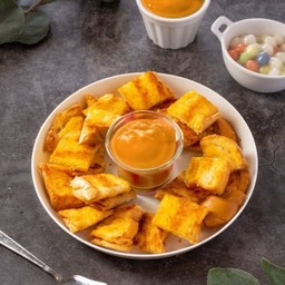 ขนมปังปิ้งสังขยาชาไทย.