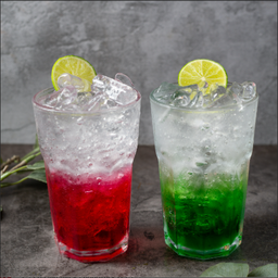 แดง-เขียวมะนาว โซดา.