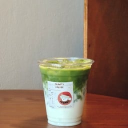 มัทฉะลาเต้เย็น