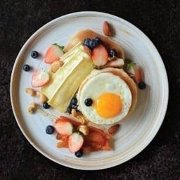 Bacon & Brie Pancake