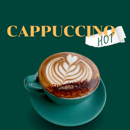 คาปูชิโน่ร้อน