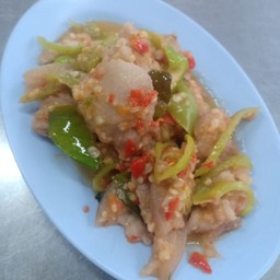 หมูผัดน้ำพริกกะปิ