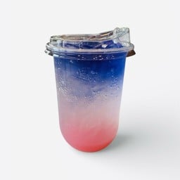 อัญชันลิ้นจี่โซดา