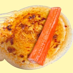 น้ำพริกเผา + ปูอัด