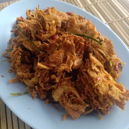 เห็ดแครงคั่วกลิ้ง 200 กรัม