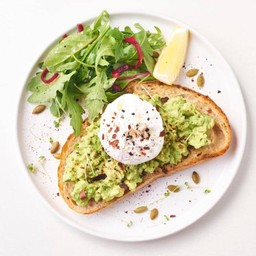 Avocado Toast With Greens