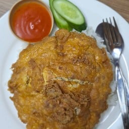 ข้าวไข่เจียวสูตรอาม่า ไข่2หน๋วย