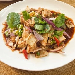 ลาบไก่แซ่บๆเป็นกับข้าว