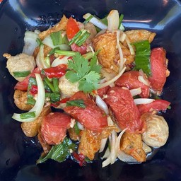 ยำรวมลูกชิ้น