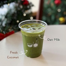 Oat Milk Coconut Matcha