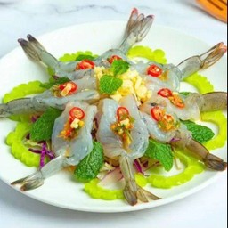 กุ้งแช่น้ำปลาเล็ก(8-12ตัว)