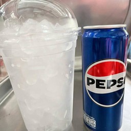 แป๊บซี่+น้ำแข็ง