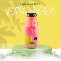 น้ำฝรั่งชมพู 100%