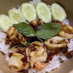 ข้าวกระเพราทะเล