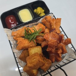 Mixed Fried Sausages