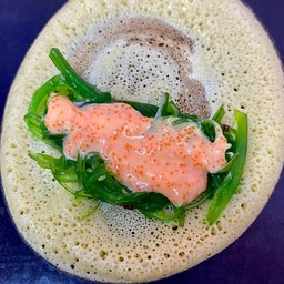 ยำสาหร่าย+ไข่กุ้ง