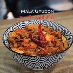 ข้าวหน้าเนื้อหม่าล่า