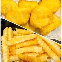 ชุดคอมโบเฟรนช์ฟรายส์+นักเก็ตไก่กรอบนอกนุ่มในอร่อยถูกใจเด็กไทยทุกคน