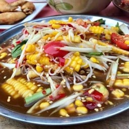ยำข้าวโพดน้ำปลาร้า