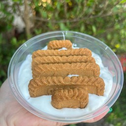 ชีสเค้กกรีกโยเกิร์ต บิสคอฟ