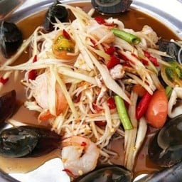 ตำซั่วทะเลไข่เยี่ยวม้า