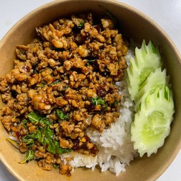 ข้าวกระเพราหมูสับ