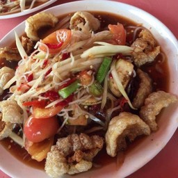 ตำลาวแคปหมู