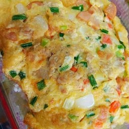 ข้าวไข่เจียวทรงเครื่อง ลูกค้าเลือกเครื่องได้5อย่างค่ะ