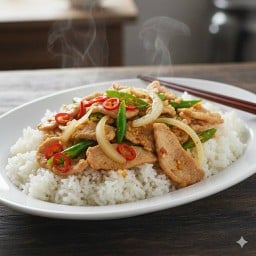 ข้าวผัดพริกสด