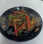 ผัดฉ่าเนื้อตุ๋น