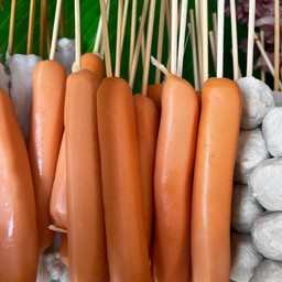 ไส้กรอกหนังกรอบรมควัน