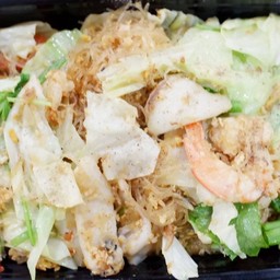 วุ้นเส้นผัดไข่