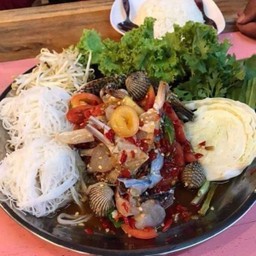 เมี่ยงซีฟู้ดน้ำปลาร้า