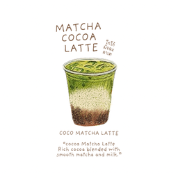 มัจฉะ โกโก้นมสด