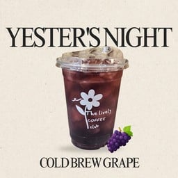 Yesternight กาแฟสกัดเย็น องุ่น
