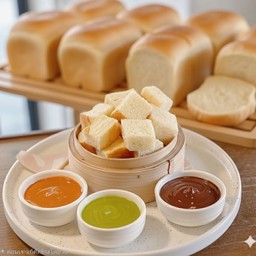 ขนมปังนึ่งไอน้ำ เลือกสังขยา 2 อย่าง