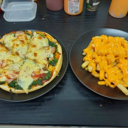 [เซตสุดฮิต] Pizza M หนานุ่ม + เฟรนฟรายชีส