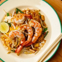 ผัดไทยเส้นจันท์กุ้ง(DR)