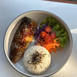 ข้าวปลาซาบะเทอริยากิ