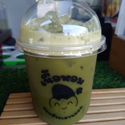 เพียวมัทฉะมะพร้าวน้ำหอมเผา