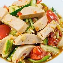 ตำแตงปลาร้าหมูยอ