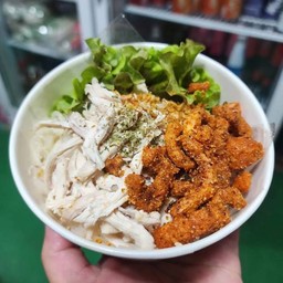 หมี่หมูย่าง  X หมูกระจกรสต้มยำ