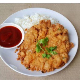 ข้าวไข่เจียวหมูสับ