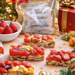 เซียน ธัญพืชและผลไม้รวม 8 ชนิดอัดแท่ง ไม่ผสมแป้ง ไม่มีน้ำตาล รับพลังงานดี เพื่อสุขภาพ 200 กรัม ของขวัญปีใหม่